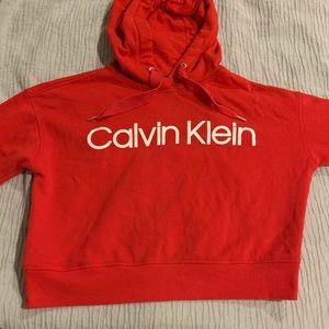 Calvin Klein cropped hoodie